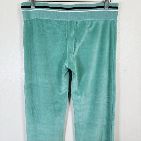 BCBGMAXAZRIA Velvet Aqua Track Pant - Picture 10 of 14